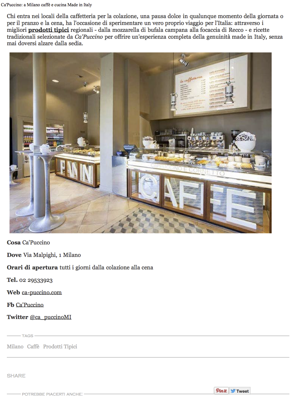 Finedininglovers.it
Dicembre 2013