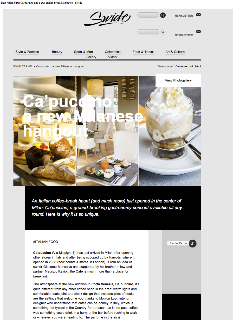 Swide.com
Dicembre 2013